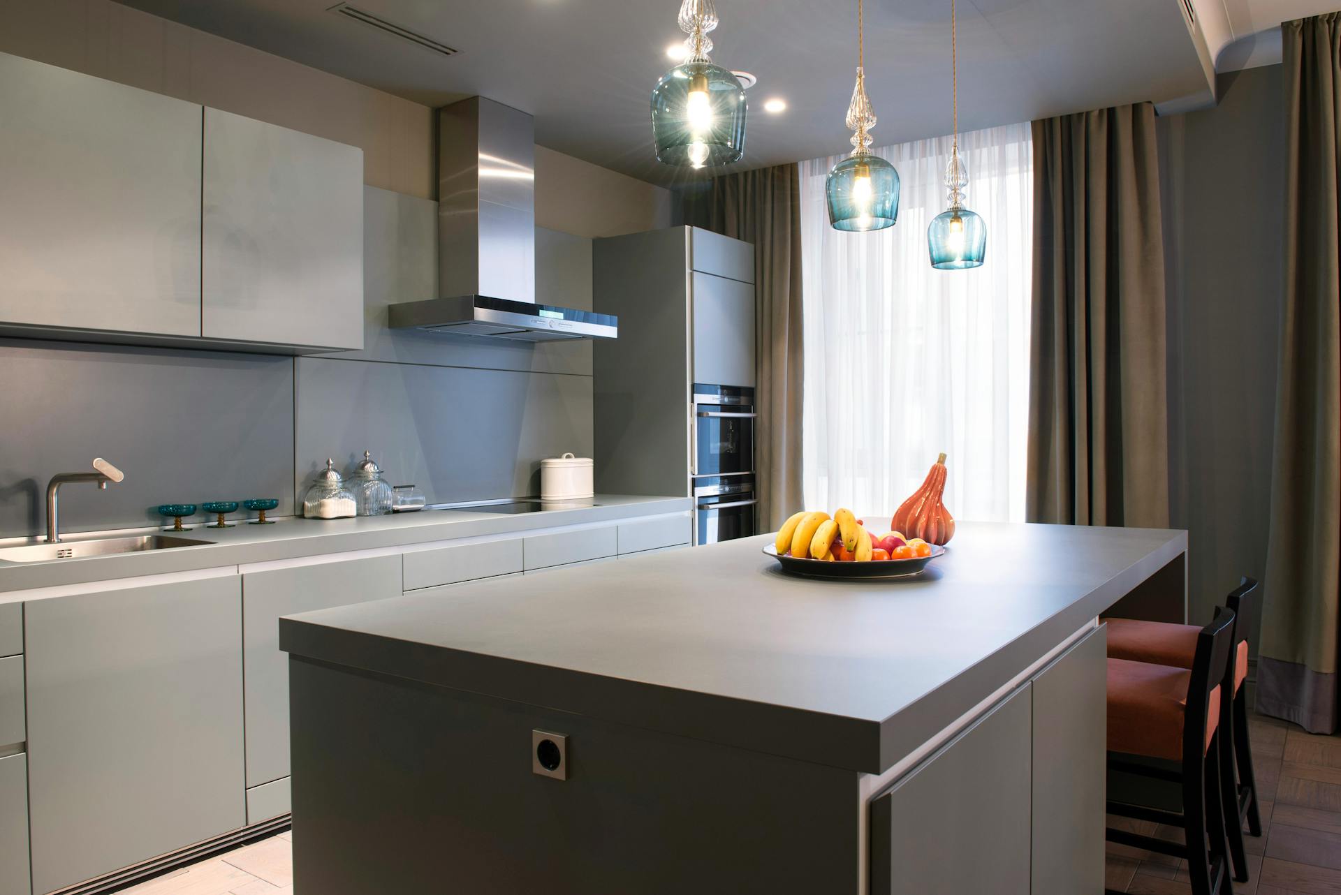 Modern kitchen light fixture upgrade that adds value when selling an Edmonton home